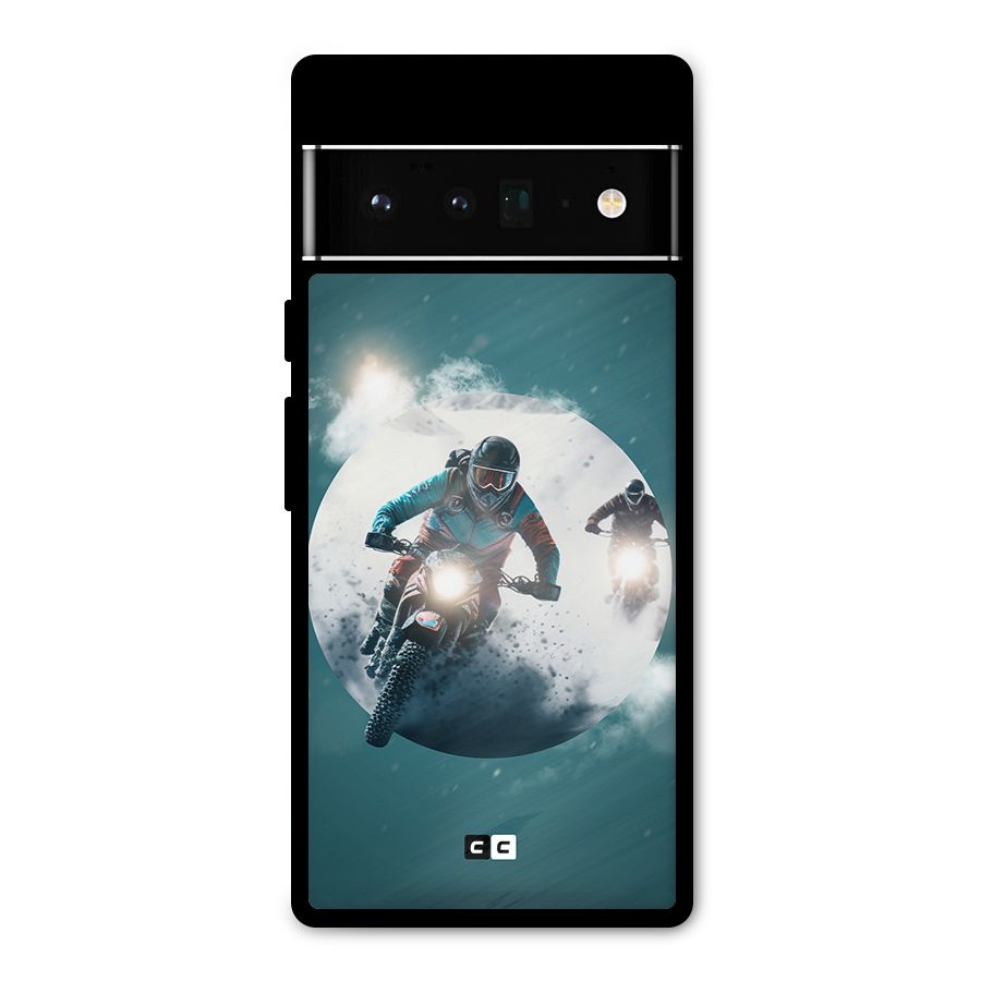 Sky Biker Metal Back Case for Google Pixel 6 Pro