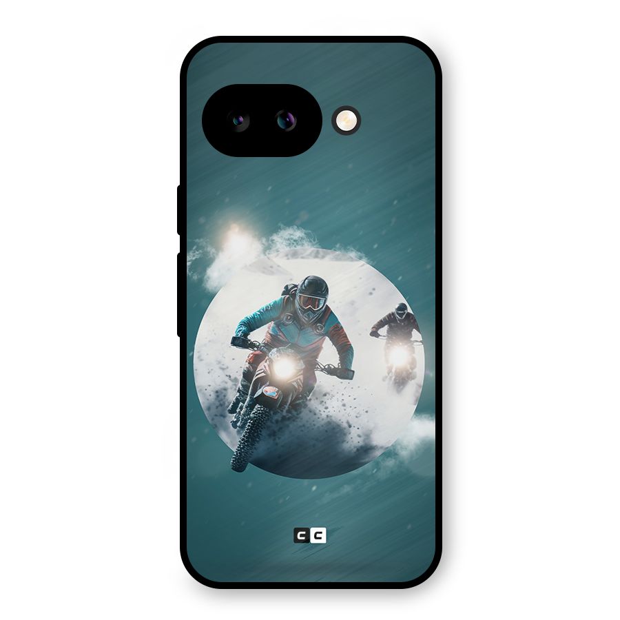 Sky Biker Metal Back Case for Google Pixel 9a