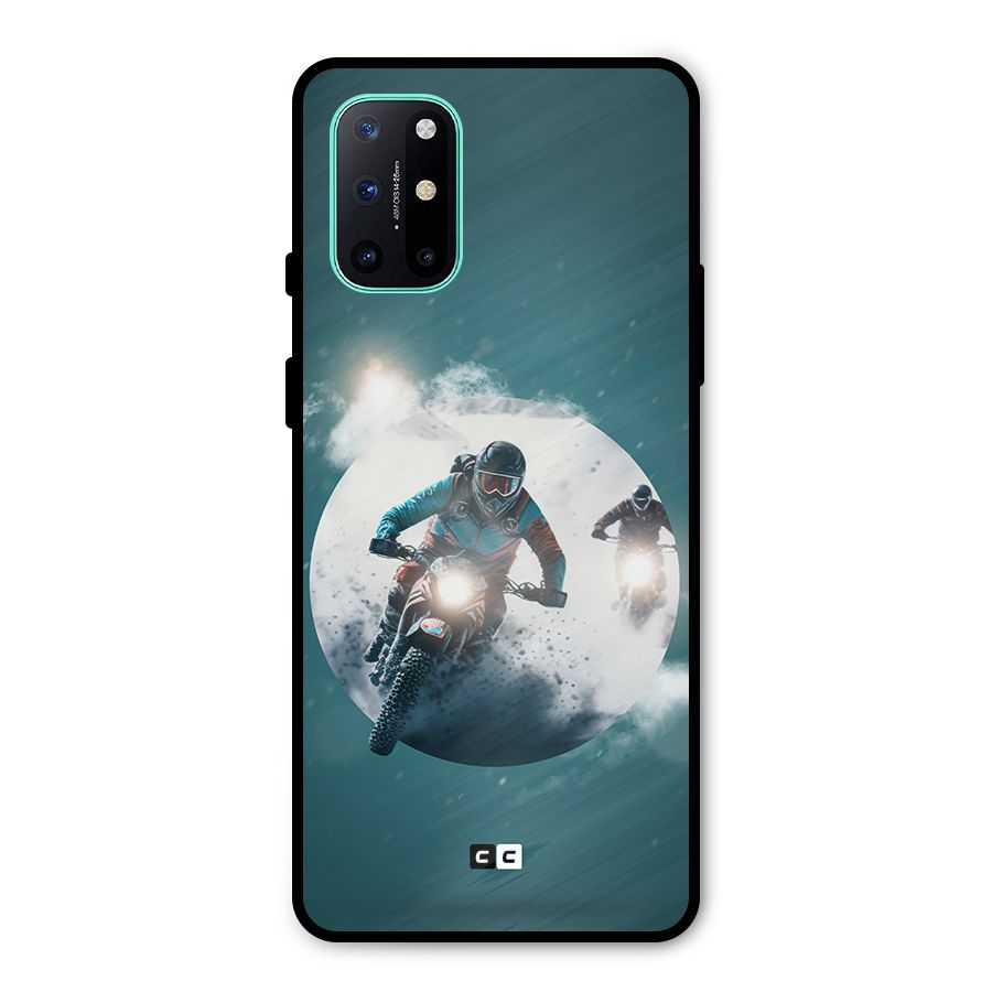 Sky Biker Metal Back Case for OnePlus 8T