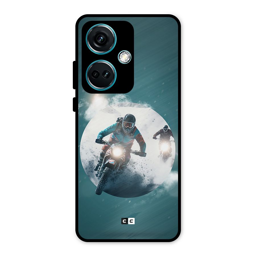 Sky Biker Metal Back Case for OnePlus Nord CE 3 5G