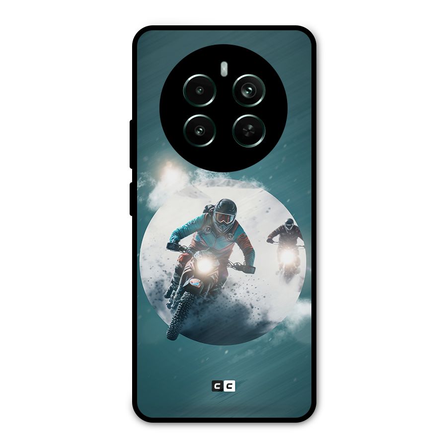 Sky Biker Metal Back Case for Realme 12 Pro Plus