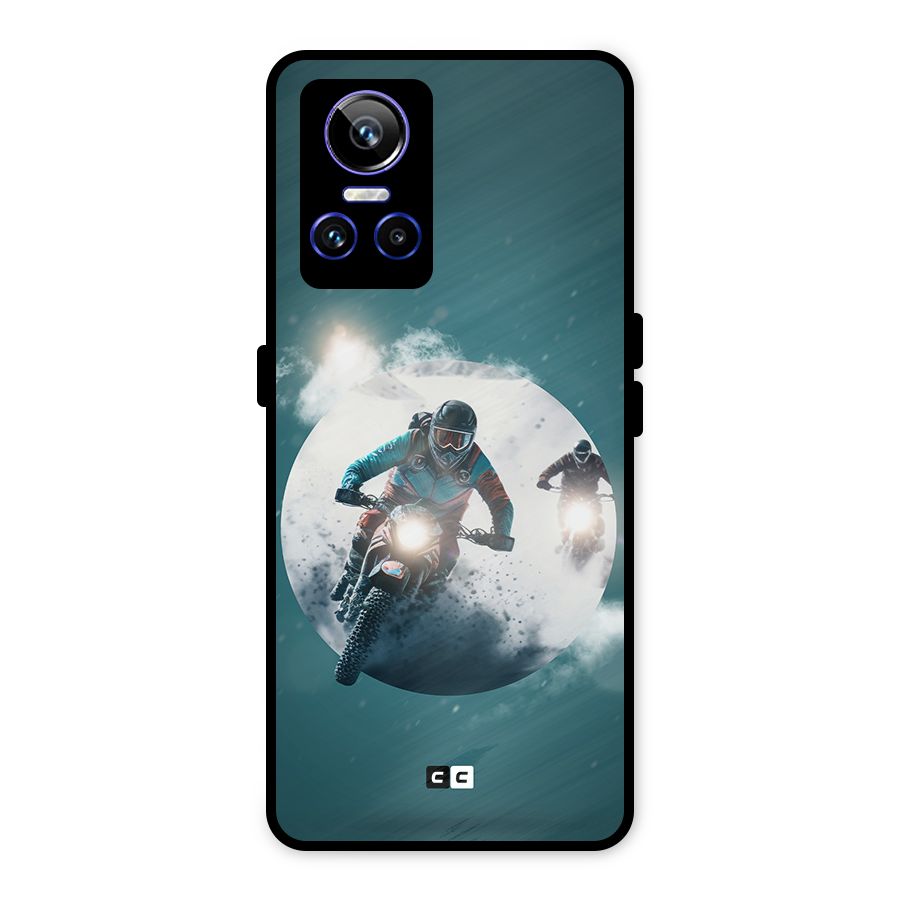 Sky Biker Metal Back Case for Realme GT Neo 3