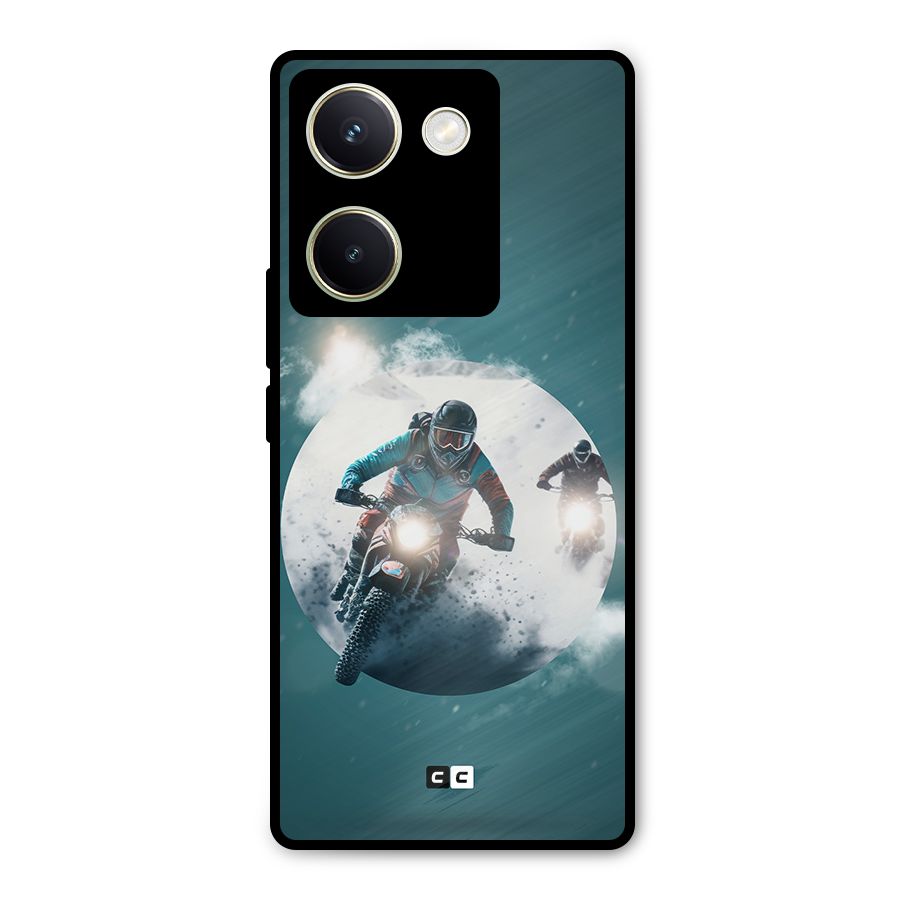 Sky Biker Metal Back Case for Vivo Y200 Pro