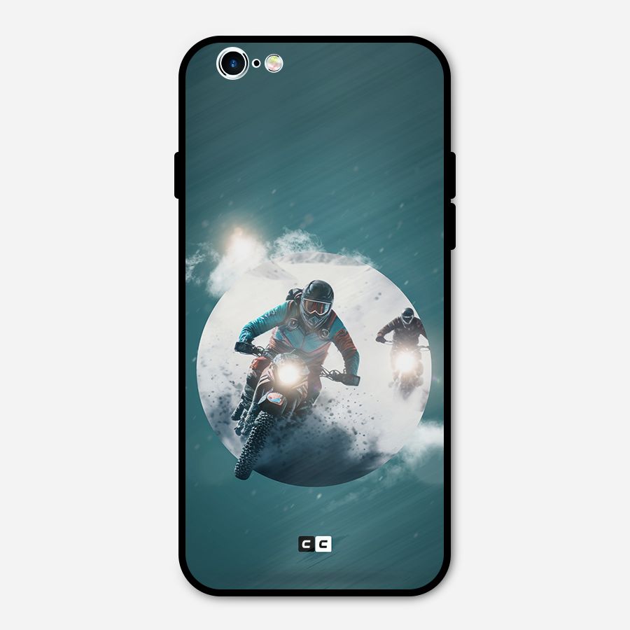 Sky Biker Metal Back Case for iPhone 6 6s