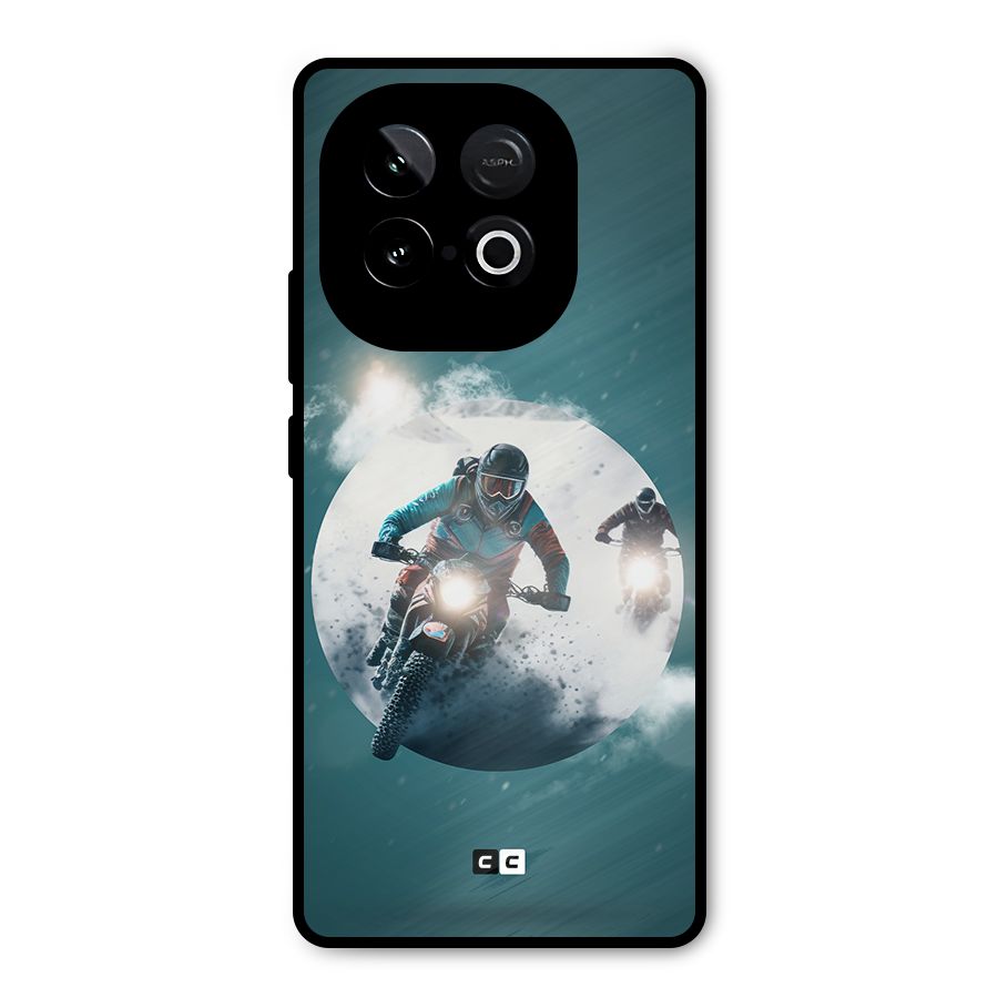 Sky Biker Metal Back Case for iQOO Neo 10