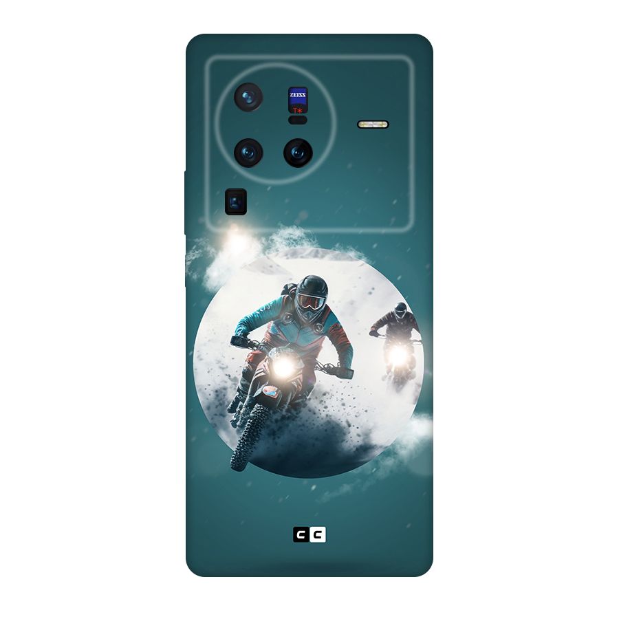 Sky Biker Original Polycarbonate Back Case for Vivo X80