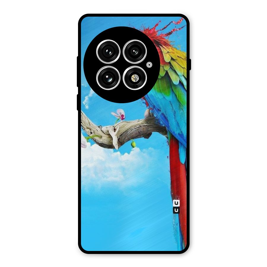 Sky Parrot Metal Back Case for OnePlus 13