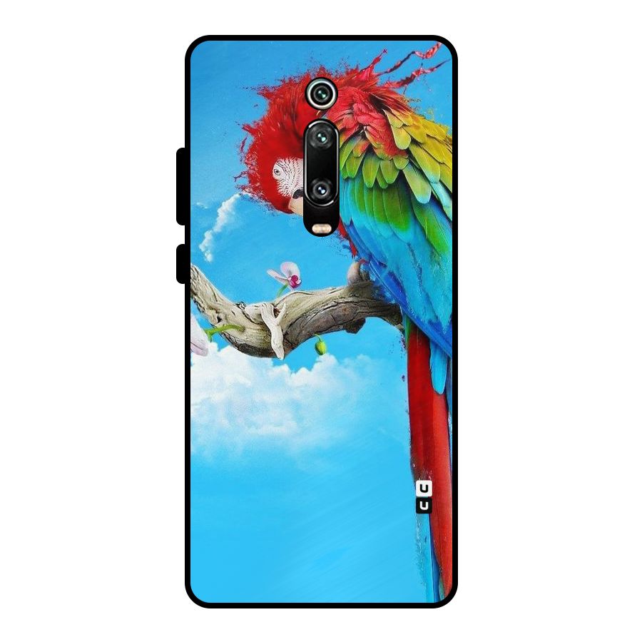 Sky Parrot Metal Back Case for Redmi K20 Pro