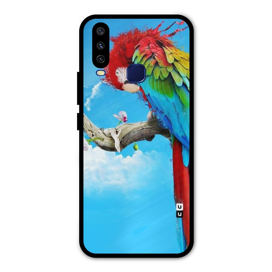 Sky Parrot Metal Back Case for Vivo V17