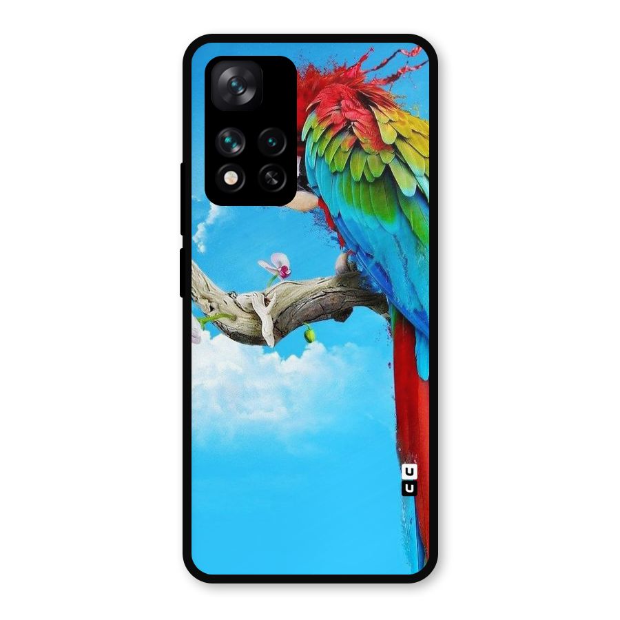 Sky Parrot Metal Back Case for Xiaomi 11i 5G