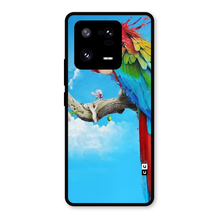 Sky Parrot Metal Back Case for Xiaomi 13 Pro