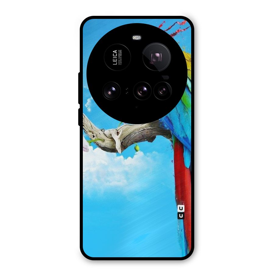 Sky Parrot Metal Back Case for Xiaomi 15 Ultra
