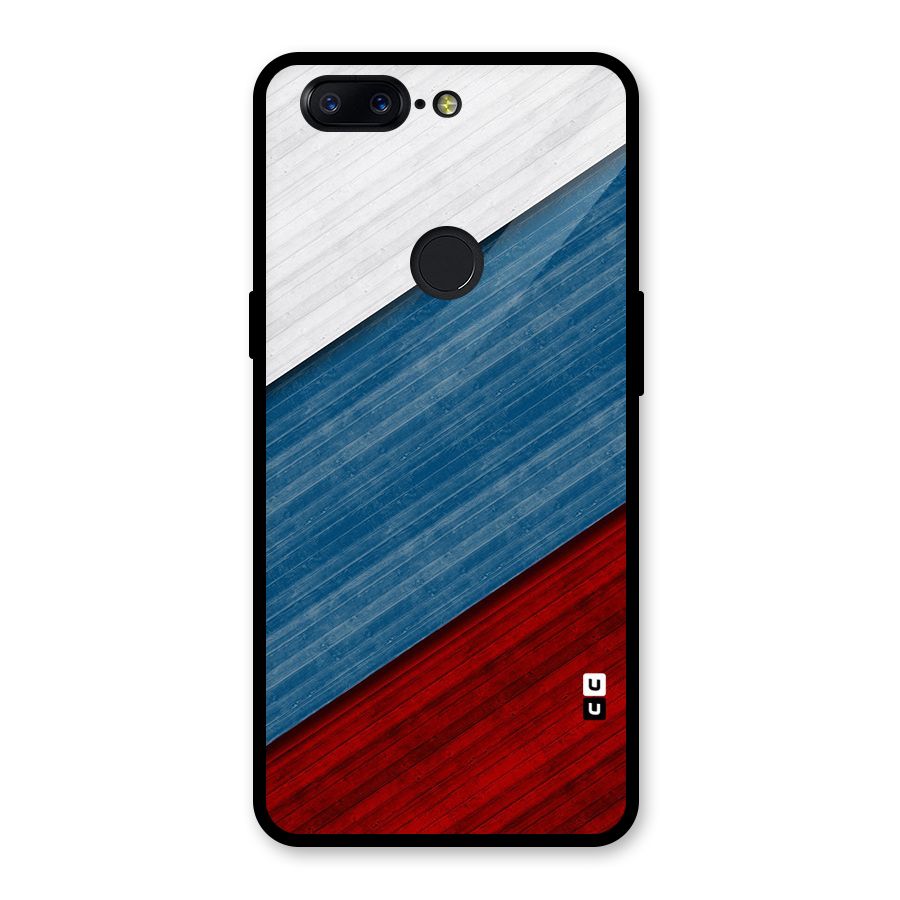 Slant Beautiful Stripe Glass Back Case for OnePlus 5T