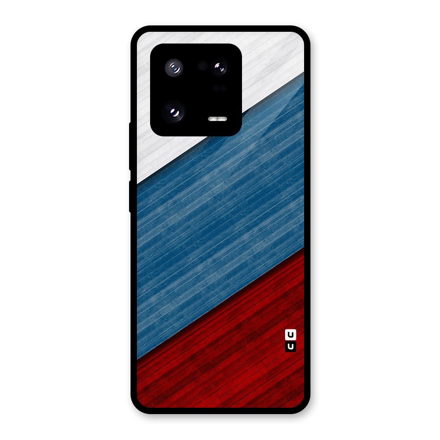 Slant Beautiful Stripe Glass Back Case for Xiaomi 13 Pro