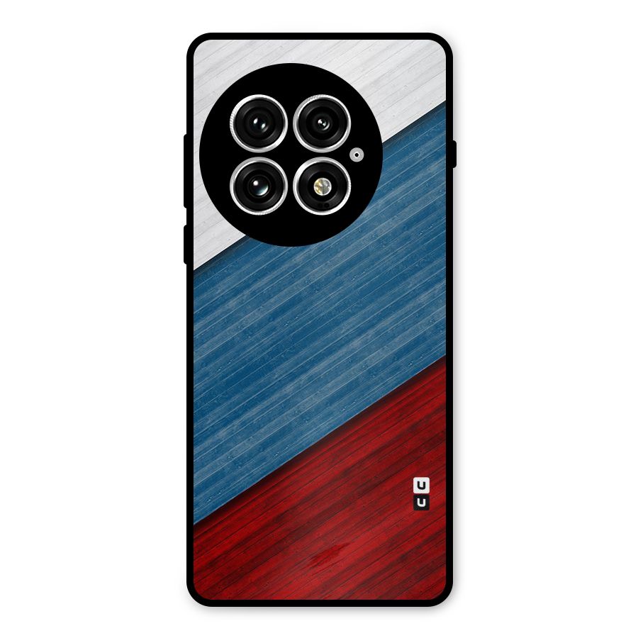 Slant Beautiful Stripe Metal Back Case for OnePlus 13