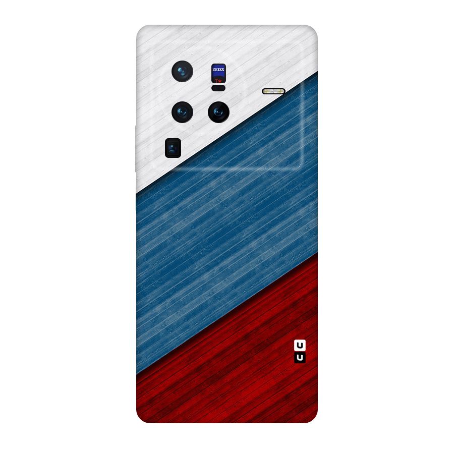 Slant Beautiful Stripe Original Polycarbonate Back Case for Vivo X80