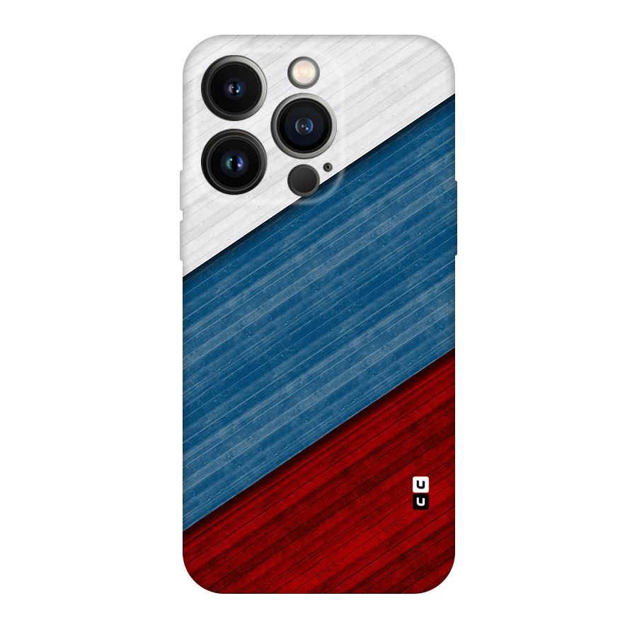 Slant Beautiful Stripe Original Polycarbonate Back Case for iPhone 14 Pro