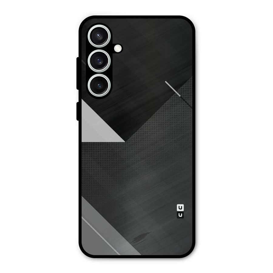 Slant Grey Metal Back Case for Galaxy S23 FE