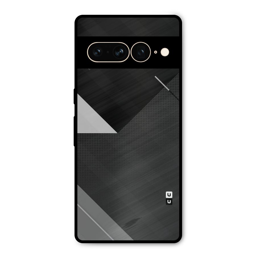 Slant Grey Metal Back Case for Google Pixel 7 Pro