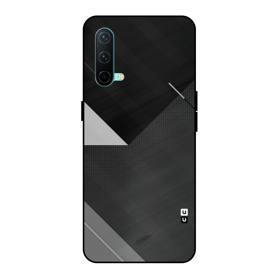 Slant Grey Metal Back Case for OnePlus Nord CE 5G