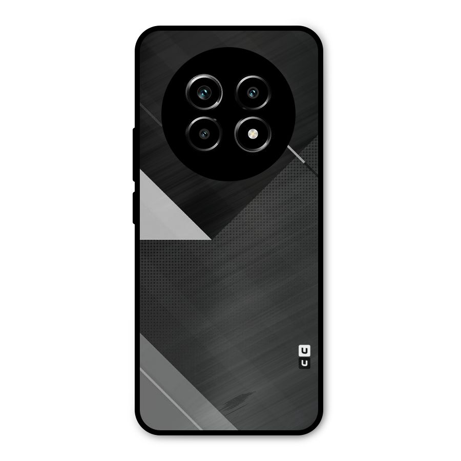 Slant Grey Metal Back Case for Realme 13 Pro