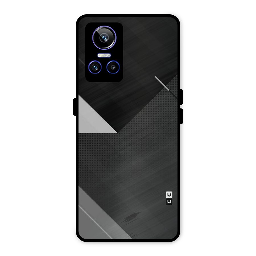 Slant Grey Metal Back Case for Realme GT Neo 3