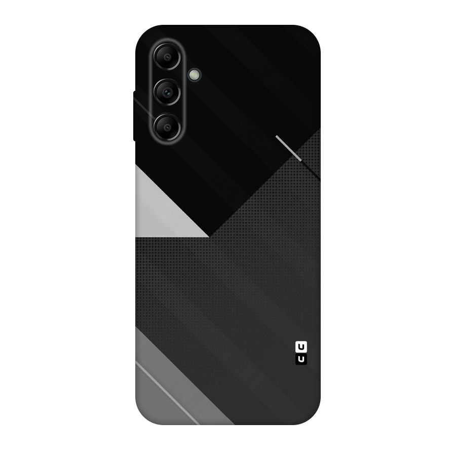 Slant Grey Original Polycarbonate Back Case for Galaxy A14 5G