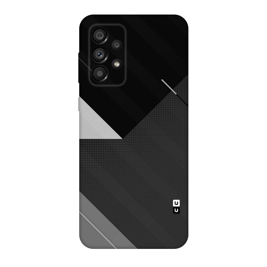 Slant Grey Original Polycarbonate Back Case for Galaxy A73 5G