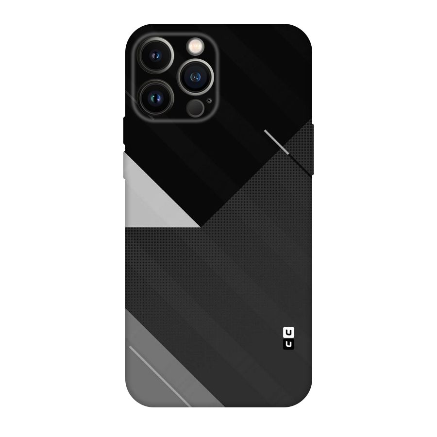 Slant Grey Original Polycarbonate Back Case for iPhone 13 Pro Max