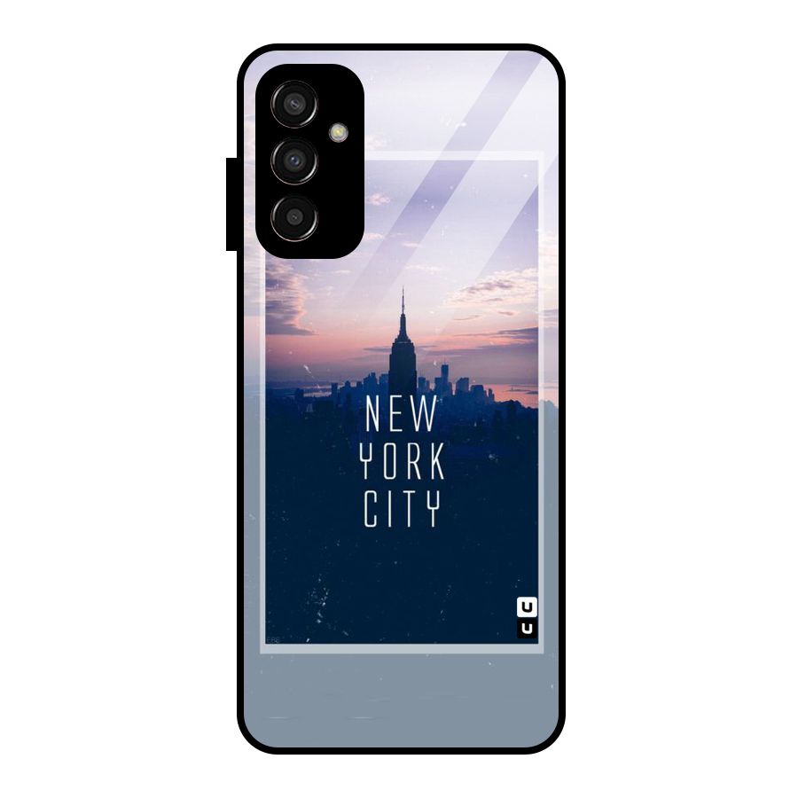 Sleepless City Glass Back Case for Galaxy F13