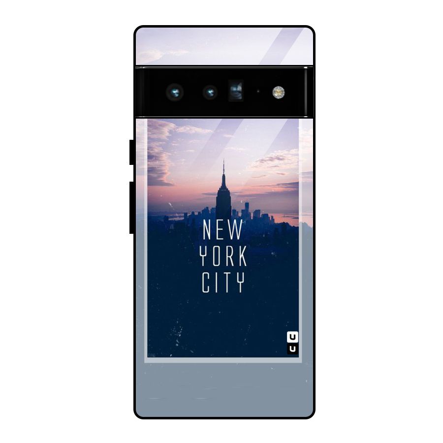 Sleepless City Glass Back Case for Google Pixel 6 Pro