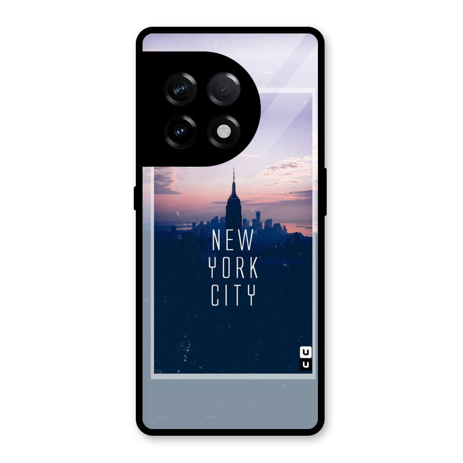 Sleepless City Glass Back Case for OnePlus 11R