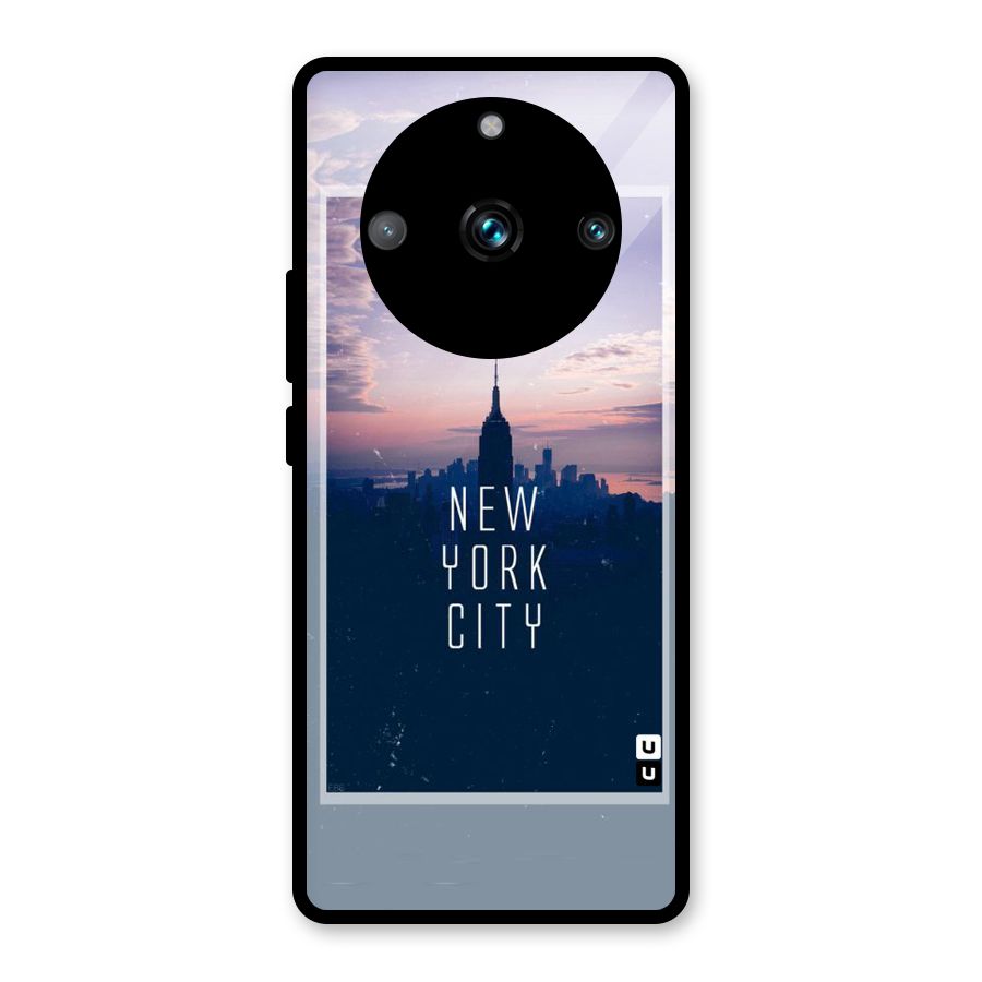 Sleepless City Glass Back Case for Realme 11 Pro