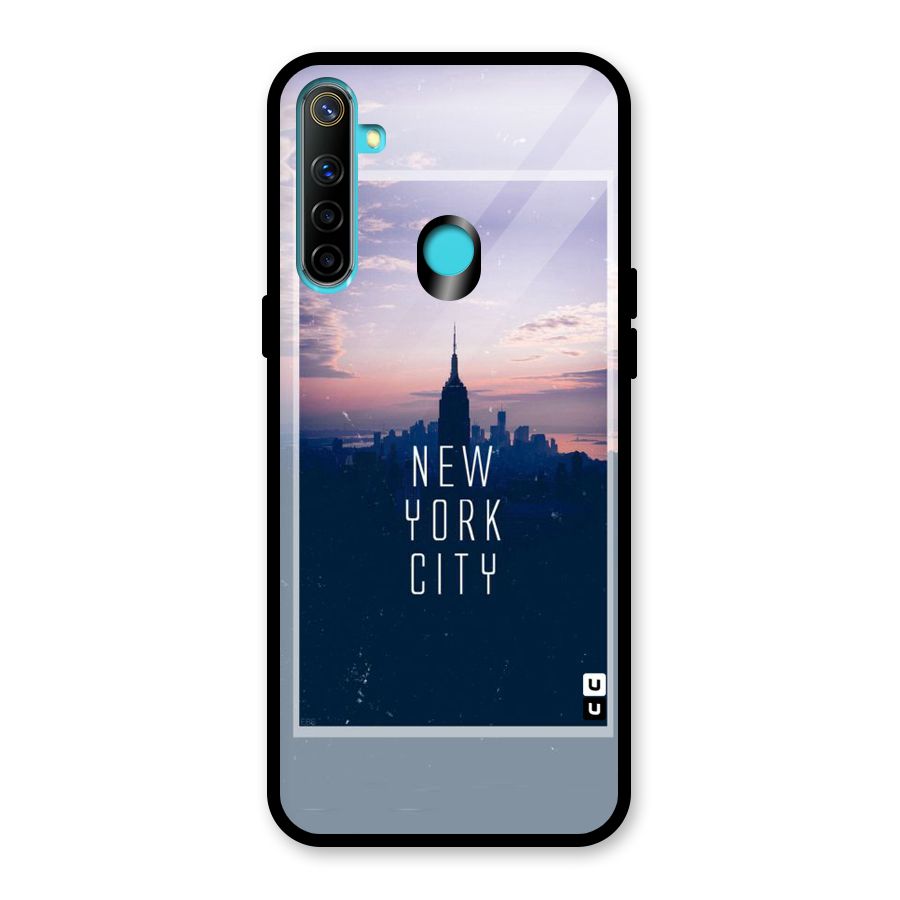 Sleepless City Glass Back Case for Realme 5i
