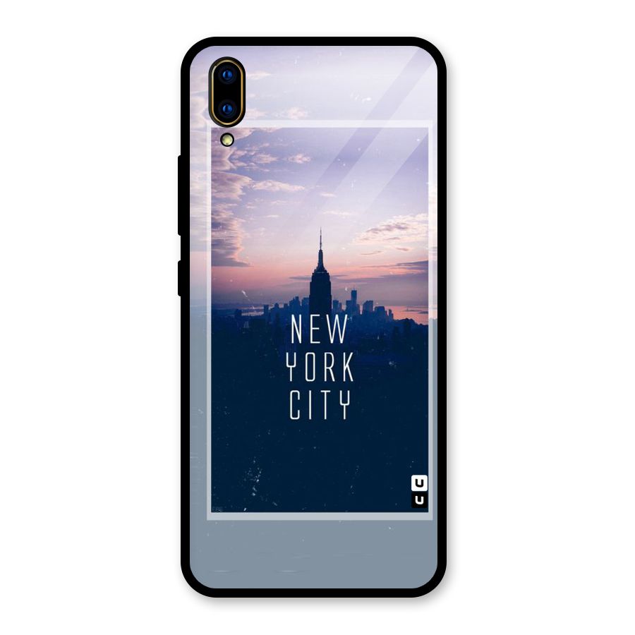 Sleepless City Glass Back Case for Vivo V11 Pro