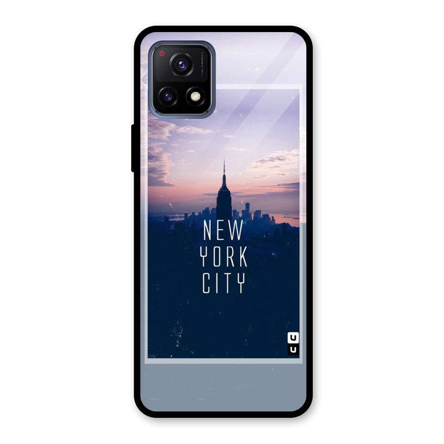 Sleepless City Glass Back Case for Vivo Y72 5G
