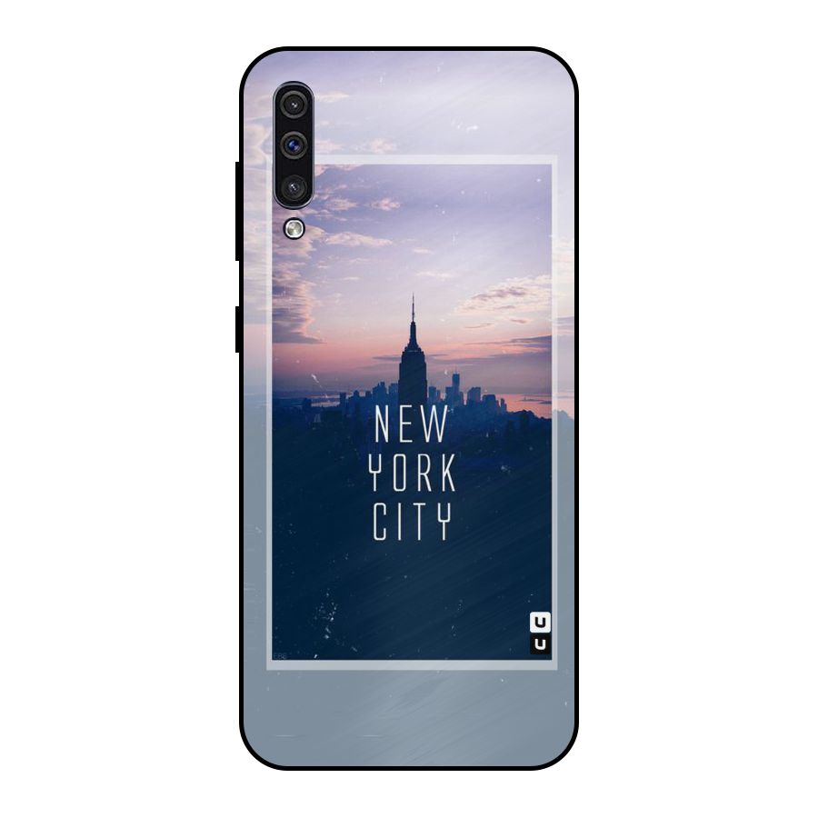 Sleepless City Metal Back Case for Galaxy A30s