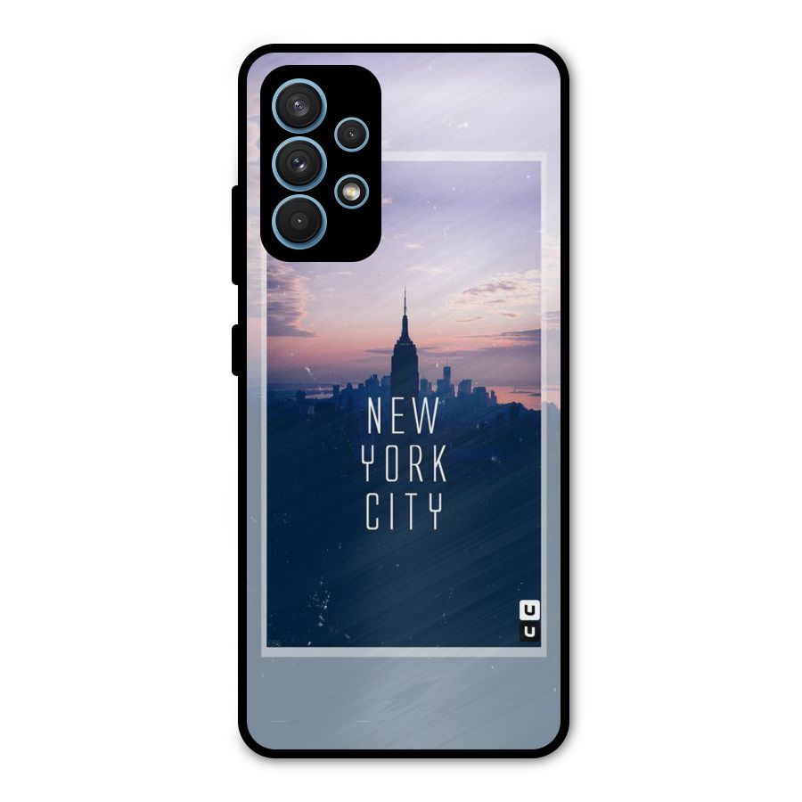 Sleepless City Metal Back Case for Galaxy A32