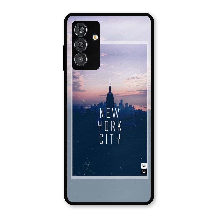 Sleepless City Metal Back Case for Galaxy F13