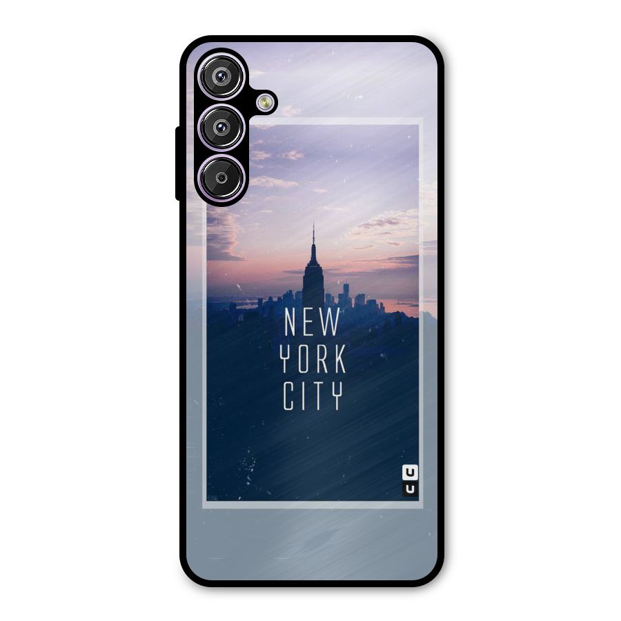Sleepless City Metal Back Case for Galaxy F15
