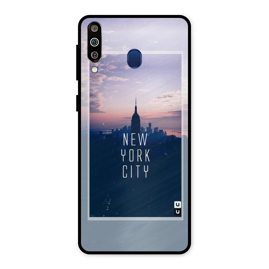 Sleepless City Metal Back Case for Galaxy M30