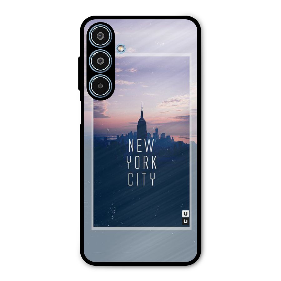 Sleepless City Metal Back Case for Galaxy M35