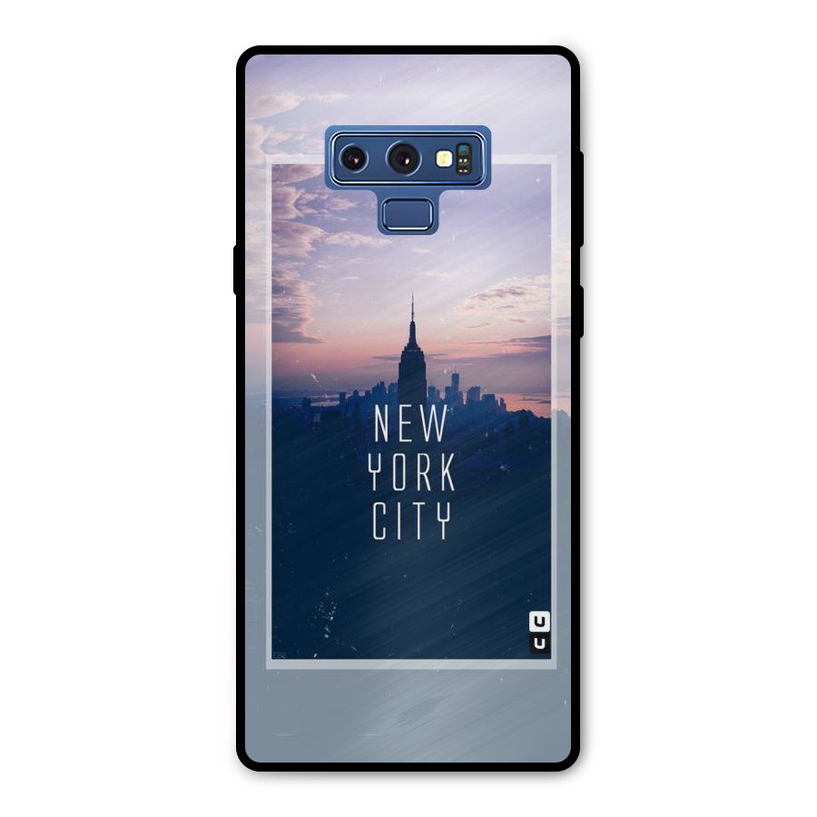 Sleepless City Metal Back Case for Galaxy Note 9