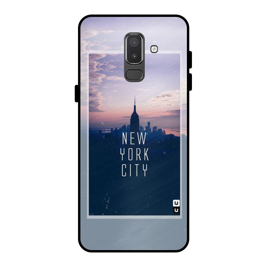 Sleepless City Metal Back Case for Galaxy On8 (2018)