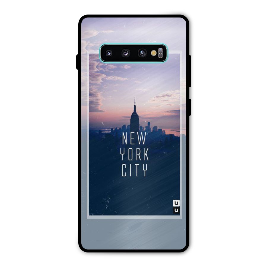 Sleepless City Metal Back Case for Galaxy S10 Plus