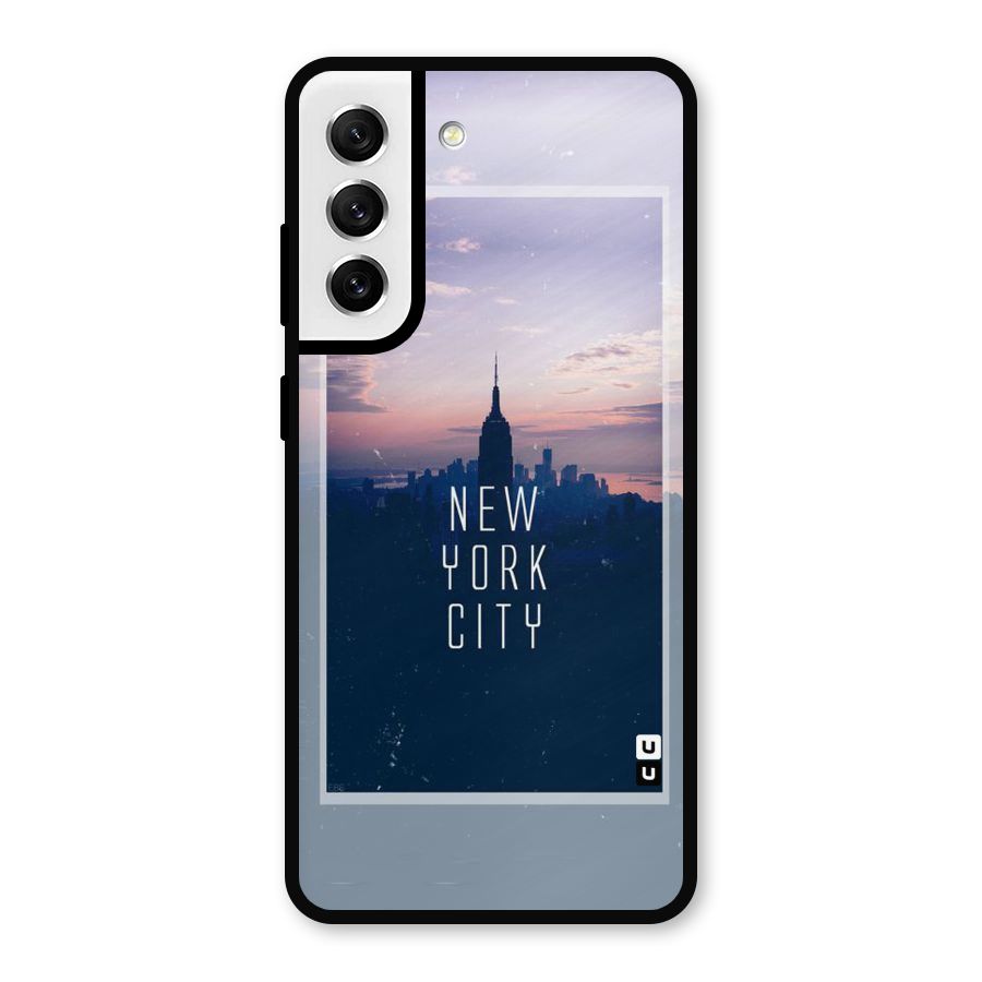 Sleepless City Metal Back Case for Galaxy S21 FE 5G