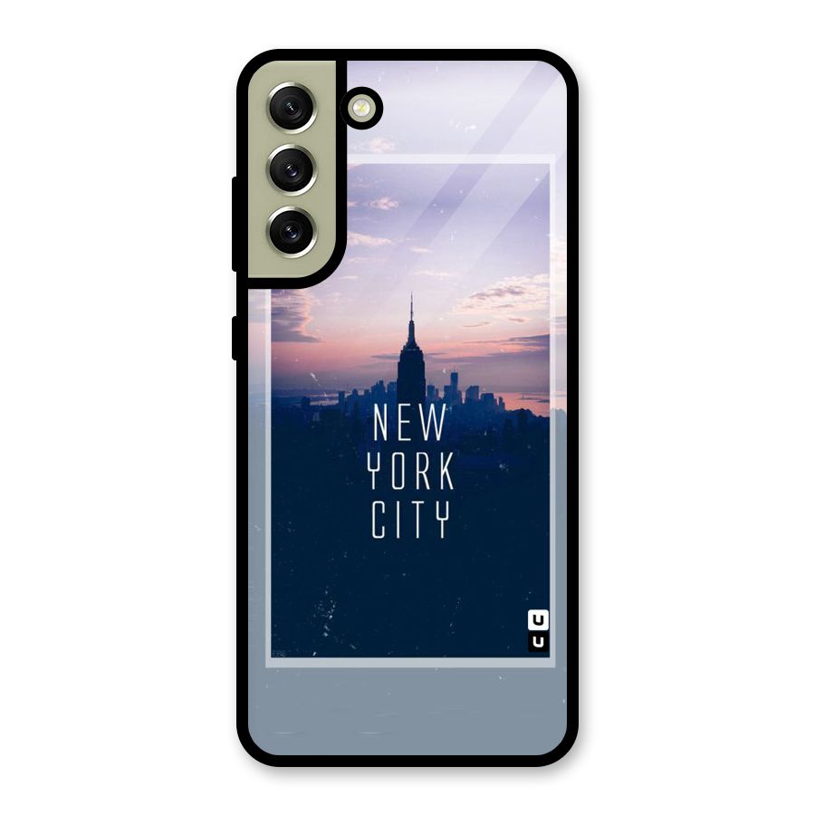 Sleepless City Metal Back Case for Galaxy S21 FE 5G (2023)