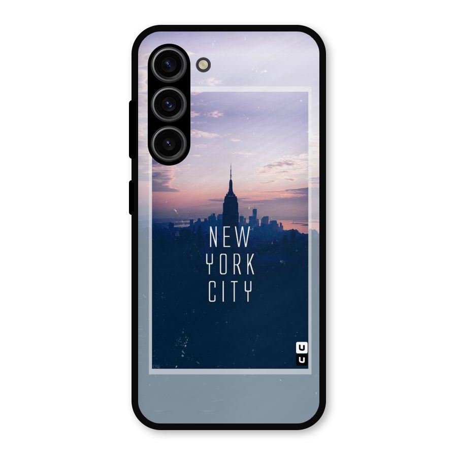 Sleepless City Metal Back Case for Galaxy S23