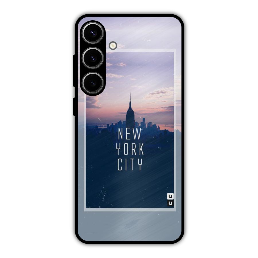 Sleepless City Metal Back Case for Galaxy S24 Plus