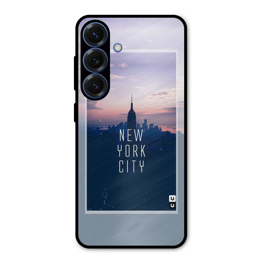Sleepless City Metal Back Case for Galaxy S25